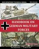 Handbook on German Military Forces War Department Technical Manual, Department War