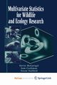 Multivariate Statistics for Wildlife and Ecology Research, McGarigal Kevin
