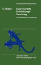 Experimentelle Entwicklungsforschung Im Besonderen an Amphibien, Hadorn Ernst