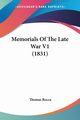 Memorials Of The Late War V1 (1831), Rocca Thomas