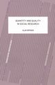 Quantity and Quality in Social Research, Bryman Alan