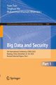 Big Data and Security, 
