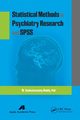 Statistical Methods in Psychiatry Research and SPSS, Reddy M. Venkataswamy
