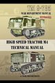 TM 9-785 High Speed Tractor M-4 Technical Manual, Department War