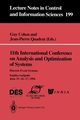 11th International Conference on Analysis and Optimization of Systems, 
