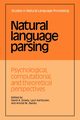 Natural Language Parsing, 