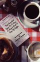 TWO POACHED EGGS IN A CUP, A BAGEL AND A CUP OF COFFEE, Levin Leonard
