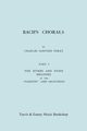 Bach's Chorals. Part 1 - The Hymns and Hymn Melodies of the Passions and Oratorios. [Facsimile of 1915 Edition]., Terry Charles Sanford