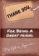 Thank You For Being a Great Friend, Publishing Group The Life Graduate