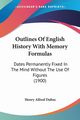 Outlines Of English History With Memory Formulas, Duboc Henry Alfred