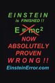 Einstein is Finished, WHO AL
