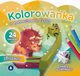 Kolorowanka z tatuaami FLUO Dinozaury, 