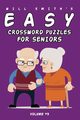 Will Smith Easy Crossword Puzzle For Seniors - Volume 3, Smith Will