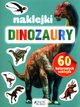 60 kolorowych naklejek Dinozaury, Skwark Dorota
