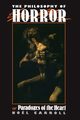 The Philosophy of Horror, Carroll Noel