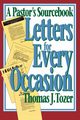Letters for Every Occasion, Tozer Thomas J.