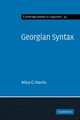 Georgian Syntax, Harris Alice C.