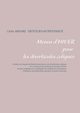 Menus d'hiver pour les diverticules coliques, Menard Cedric