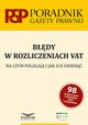 Bdy w rozliczeniach VAT, Breda Magorzata, Burzyski Krzysztof