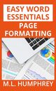 Page Formatting, Humphrey M.L.