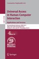 Universal Access in Human-Computer Interaction. Applications and Services, 