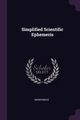 Simplified Scientific Ephemeris, Anonymous