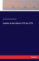 Goethe in den Jahren 1771 bis 1775, Abeken Bernhard Rudolf