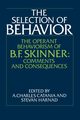 The Selection of Behavior, 