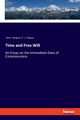 Time and Free Will, Bergson Henri