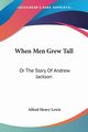 When Men Grew Tall, Lewis Alfred Henry