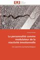 La personnalit comme modulateur de la ractivit motionnelle, MARDAGA-S