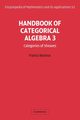 Handbook of Categorical Algebra, Borceux Francis