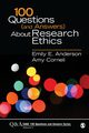 100 Questions (and Answers) About Research Ethics, Anderson Emily E.