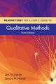 README FIRST for a User's Guide to Qualitative Methods, Richards Lyn