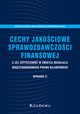 Cechy jakociowe sprawozdawczoci finansowej a jej uyteczno w wietle regulacji midzynarodowego, Kuzior Anna, Rwiska-Kr Magorzata