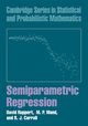 Semiparametric Regression, Ruppert David