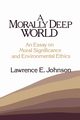 Morally Deep World, Johnson Lawrence E.