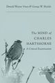 The Mind of Charles Hartshorne, Viney Donald Wayne