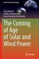 The Coming of Age of Solar and Wind Power, Muneer Tariq