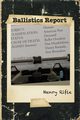 Ballistics Report, Rifle Henry