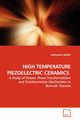 HIGH TEMPERATURE PIEZOELECTRIC CERAMICS, Mallick Sudhanshu