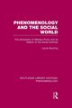 Phenomenology and the Social World, Spurling Laurie