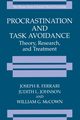 Procrastination and Task Avoidance, Ferrari Joseph R.