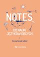 Notes do nauki jzykw obcych (brzoskwiniowa okadka), 