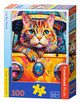 Puzzle 100 Cat Bus Travel, 