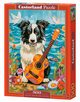 Puzzle 500 Collie, Guitar and the Sea, 