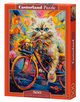 Puzzle 500 Kitten's Floral Ride, 