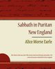 Sabbath in Puritan New England, Earle Alice Morse