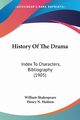 History Of The Drama, Shakespeare William