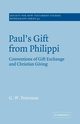 Paul's Gift from Philippi, Peterman G. W.